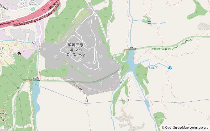 Hung Shui Hang Reservoir location map