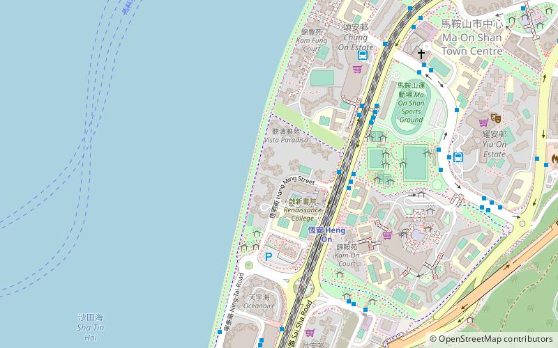 Ma On Shan Promenade location map