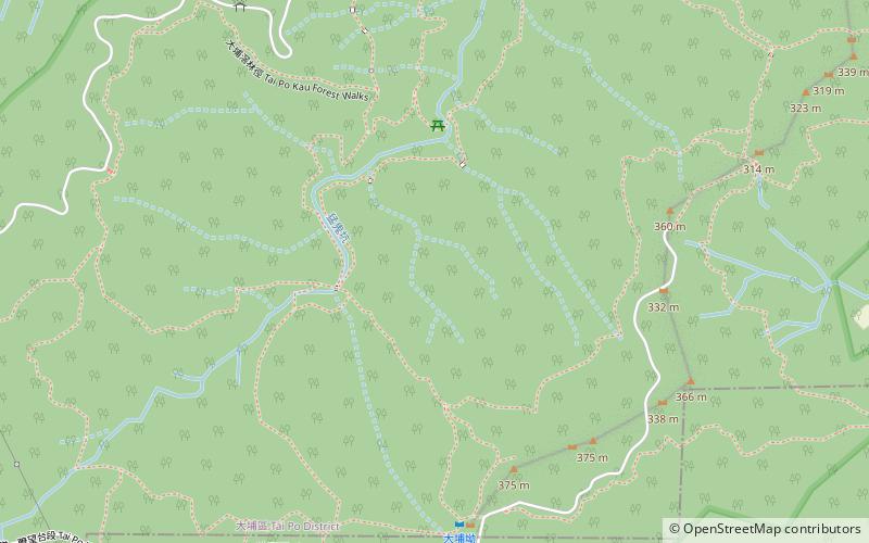 Tai Po Kau Nature Reserve location map