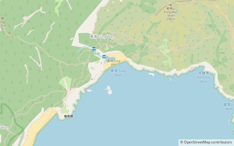 tung wan hong kong location map