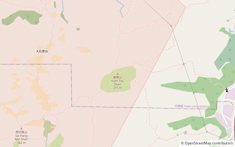 Yuen Tau Shan location map