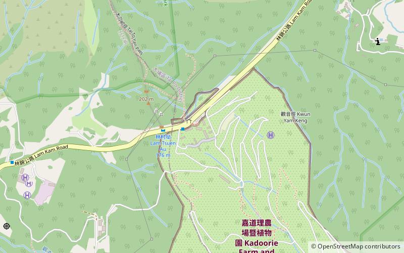 Kadoorie Farm and Botanic Garden location map