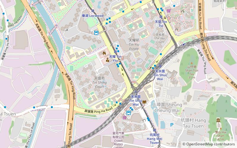 tin shing shopping centre hong kong location map