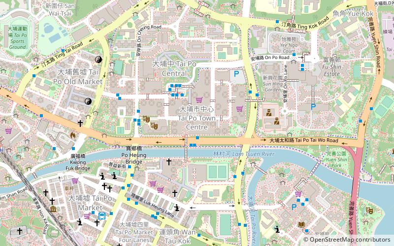 Tai Po Mega Mall location map