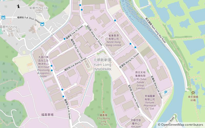 Yuen Long Industrial Estate location map
