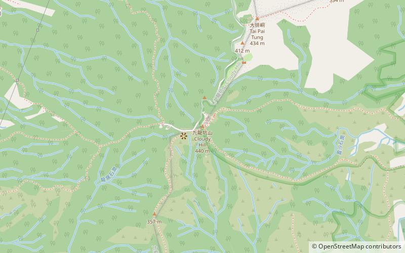 Cloudy Hill location map