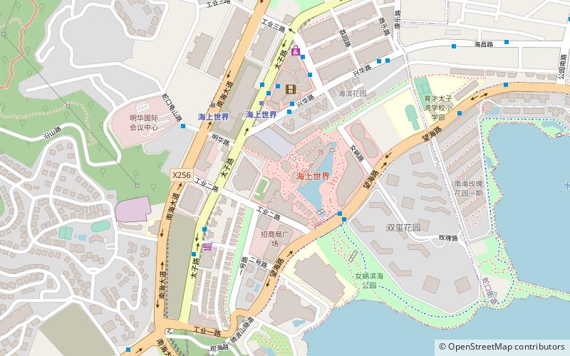 Shekou location map