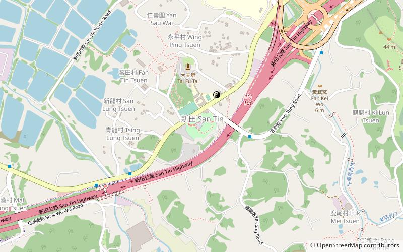 Man Tin Cheung Park location map