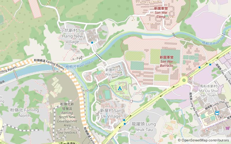 San Wai location map