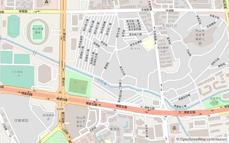 Zhongshan Sports Center Stadium location map