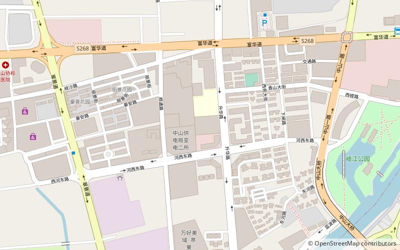Xiqu Subdistrict location map