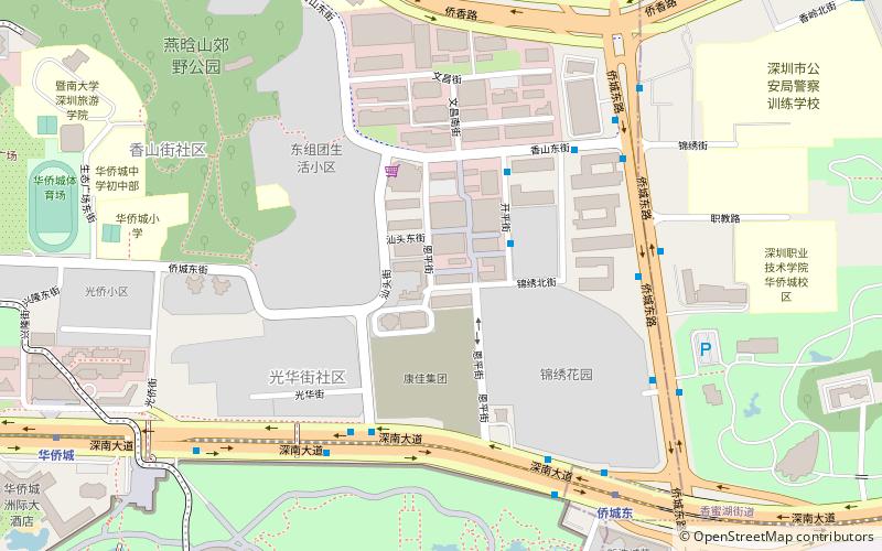 He Xiangning Art Museum location map