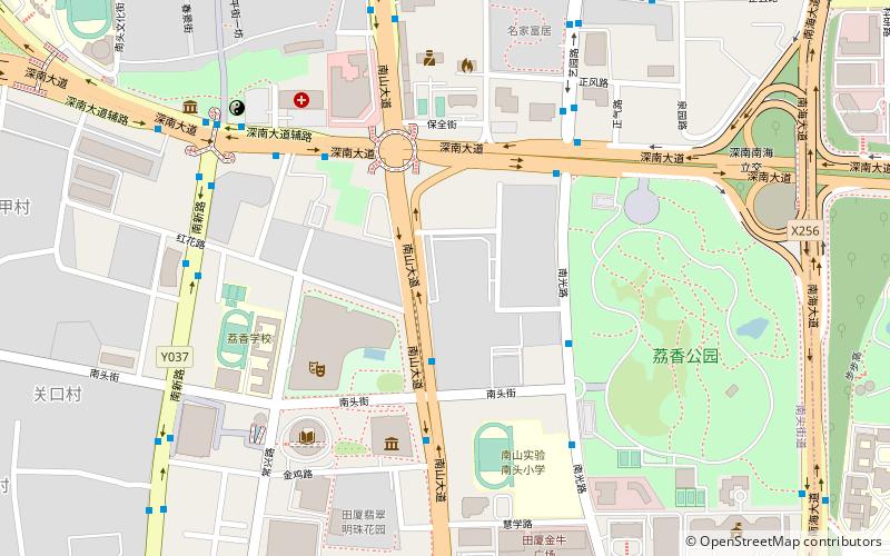 Nantou Ancient City Museum location map
