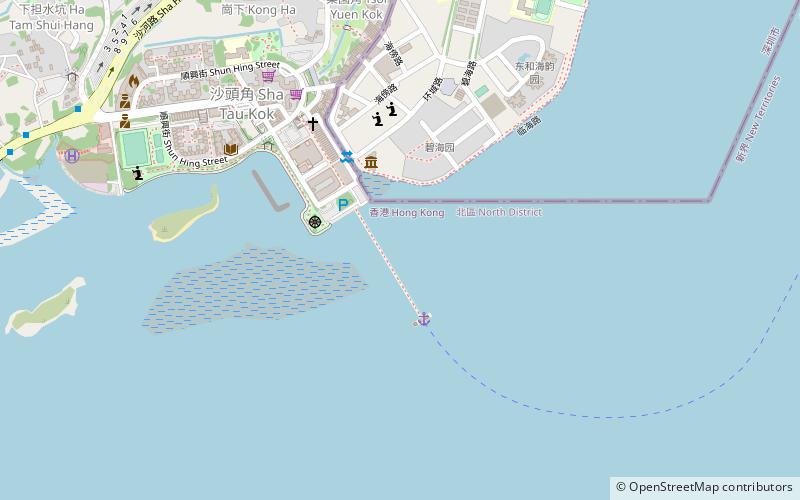 Sha Tau Kok Public Pier location map