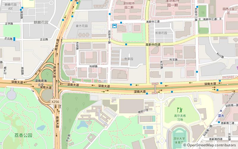 hanking center shenzhen location map