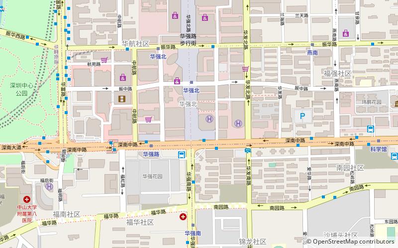 seg electronics market shenzhen location map