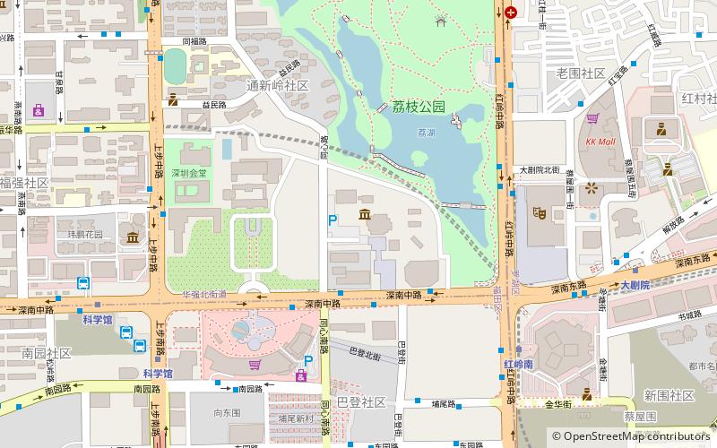 shenzhen museum location map