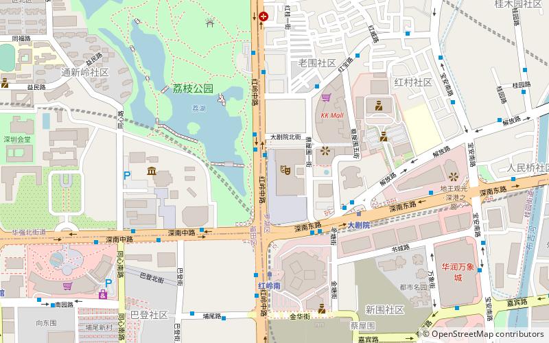 grand theatre shenzhen location map