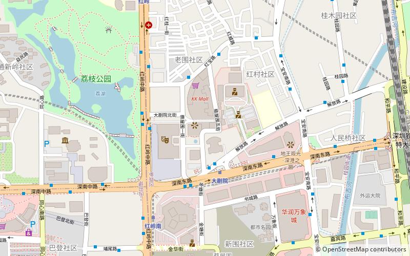 KK100 location map
