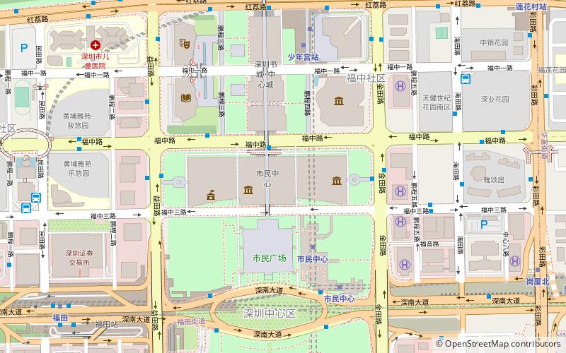 Civic Center location map