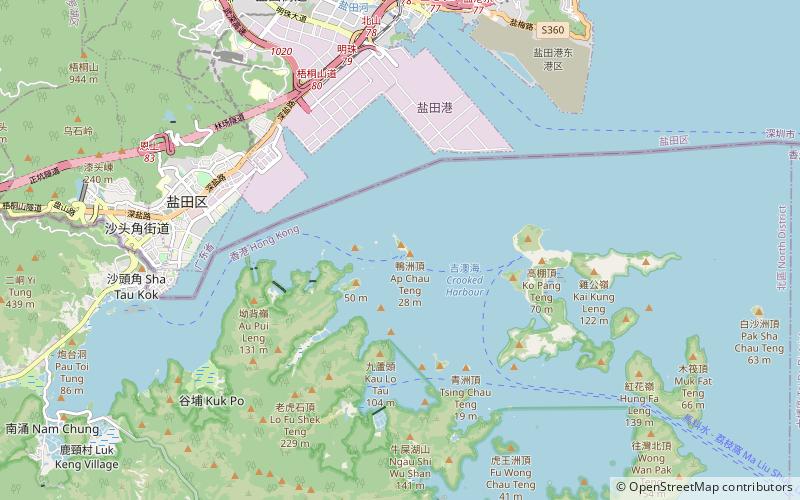 Ap Chau location map