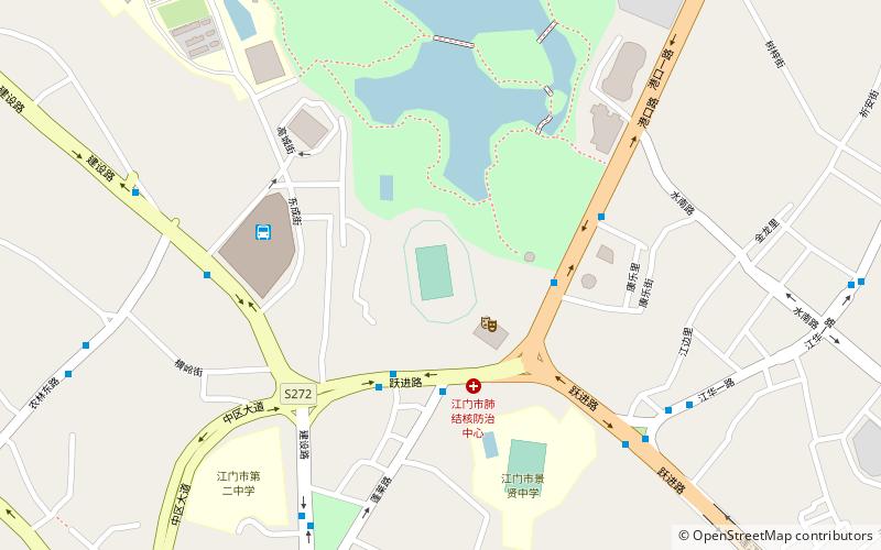 jiangmen stadium location map