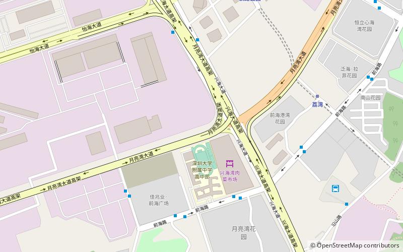 Port of Shenzhen location map