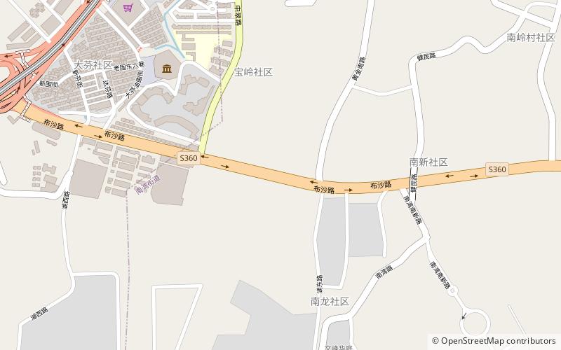 Dafen location map