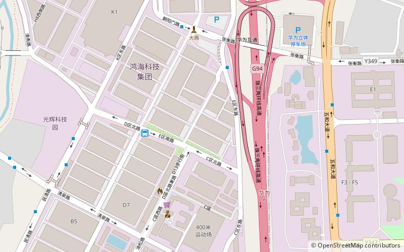 Longhua Science and Technology Park location map