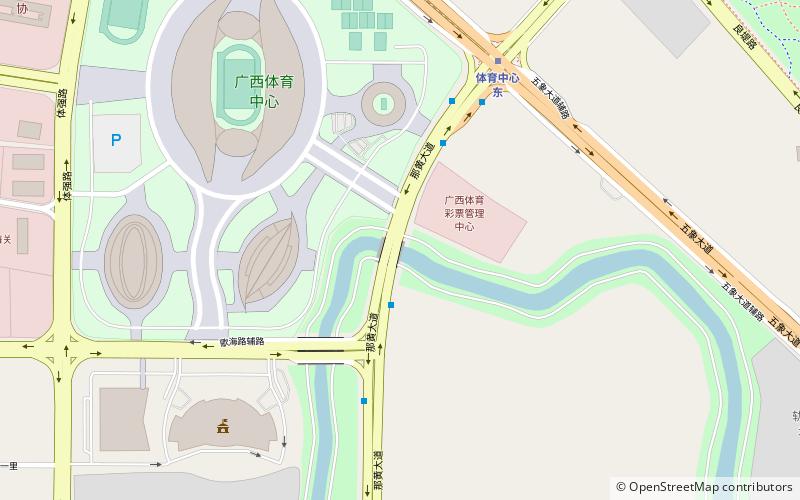 Guangxi Sports Centre Stadium location map