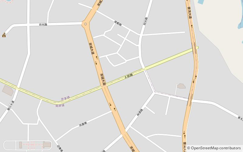 simao puer location map