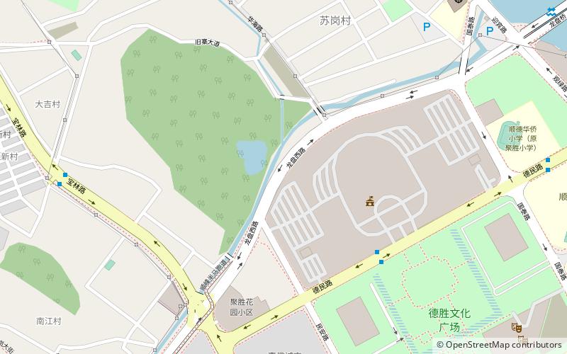Shunde location map
