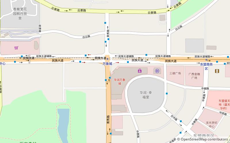 the mixc nanning location map