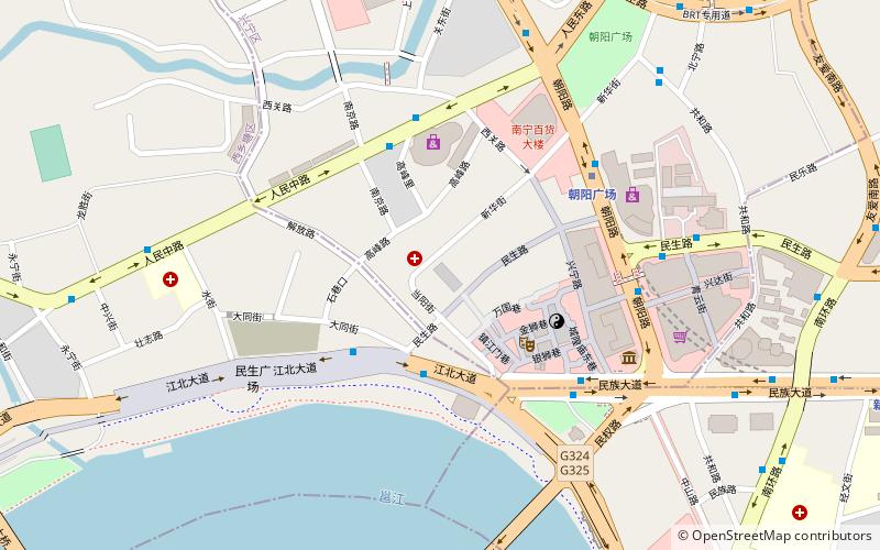 Nanning Mosque location map