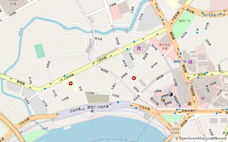 district de xingning nanning location map