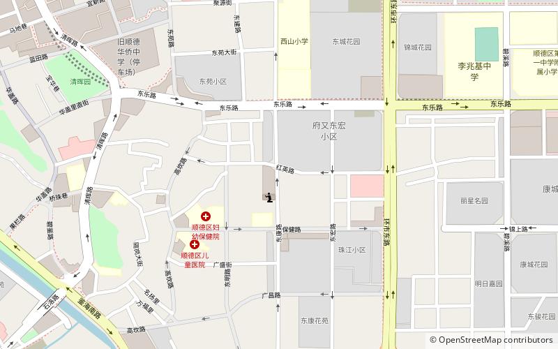 Qing Hui Yuan location map