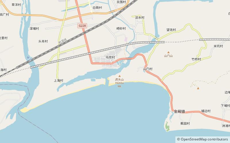 Wukan protests location map