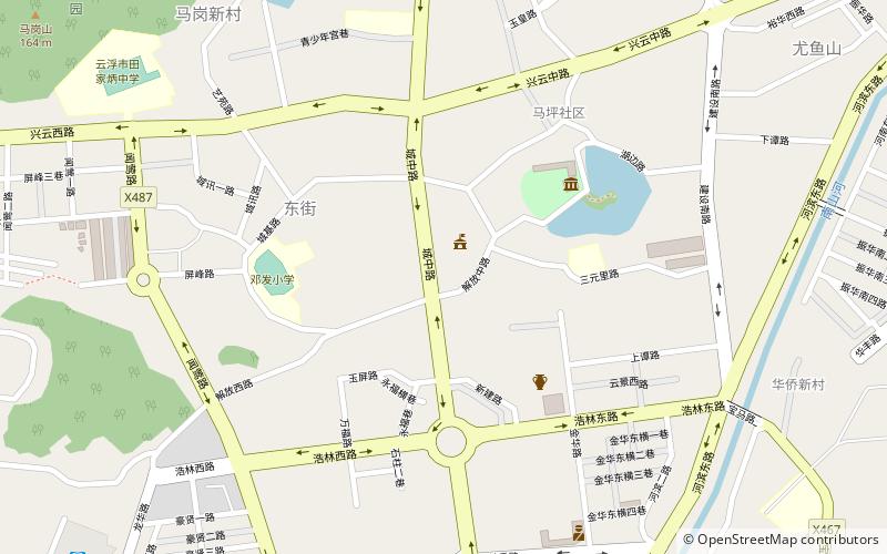 Yuncheng District location map