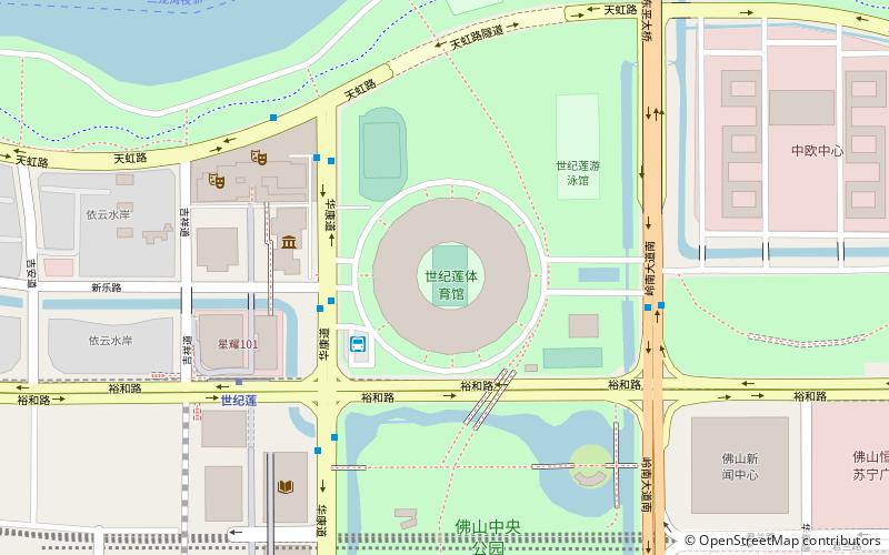 Century Lotus Stadium location map