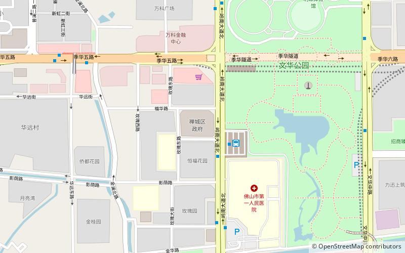 Chancheng location map