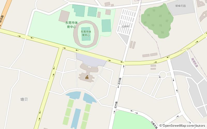 Dongguan Arena location map