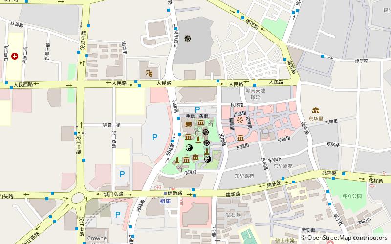 Wong Fei-Hung Memorial Hall location map