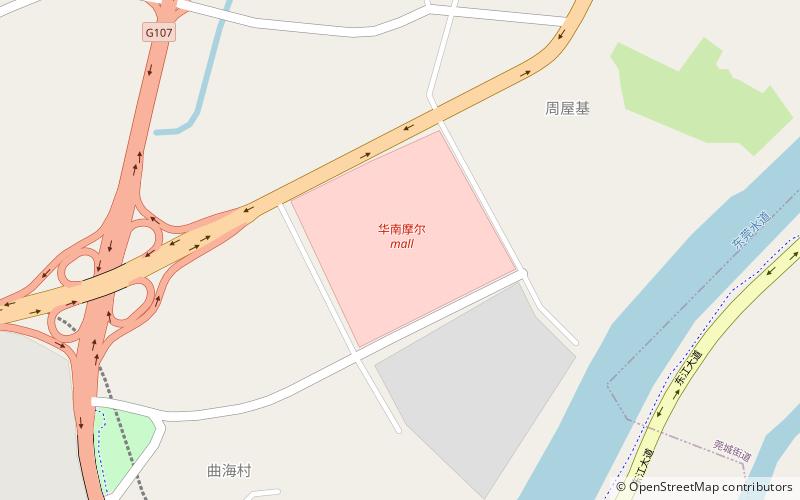 New South China Mall location map