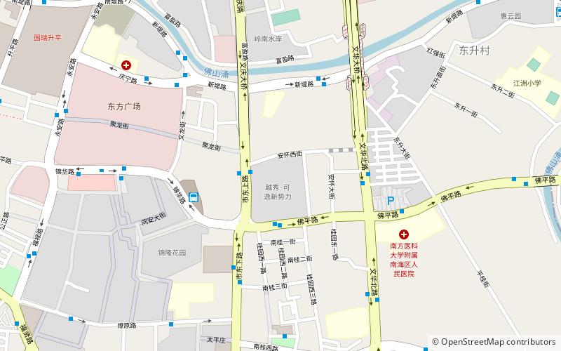 Renshou Temple location map