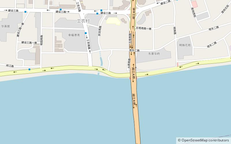 Chongxi Pagoda location map