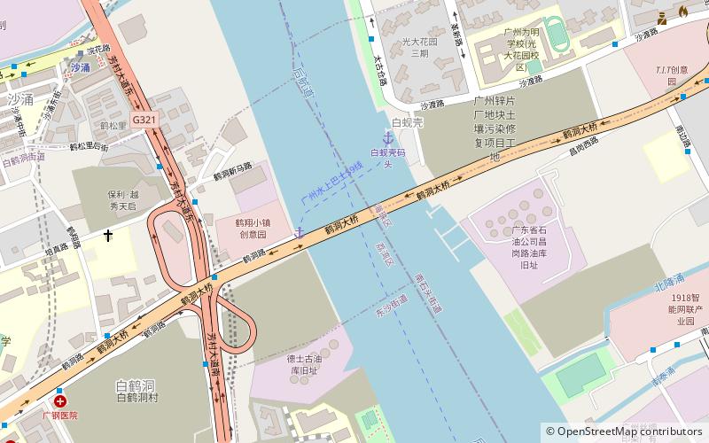 Hedong Bridge location map