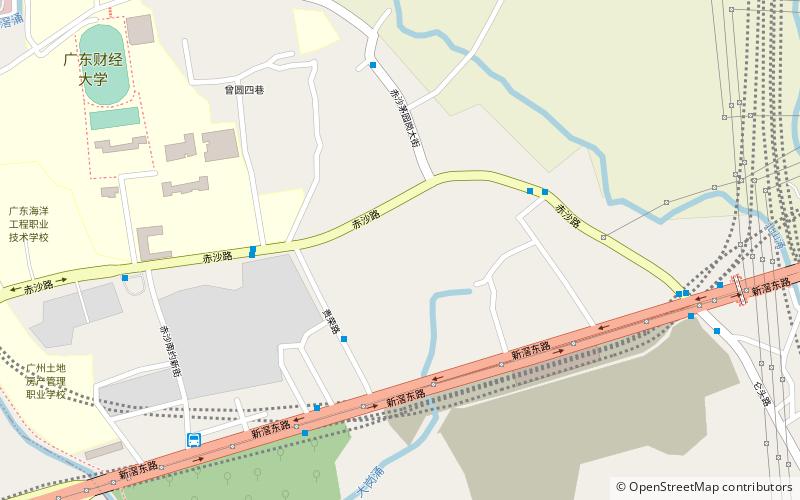 guangdong university of finance and economics kanton location map
