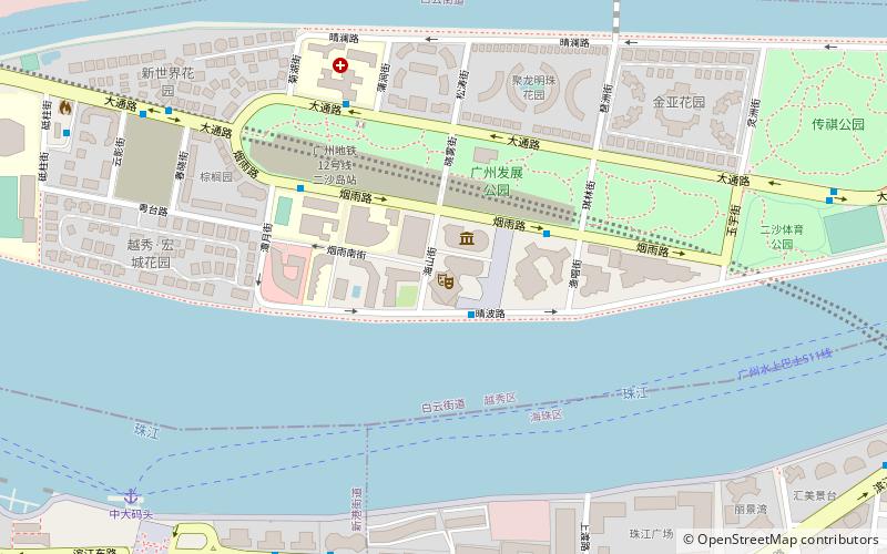 Xinghai Concert Hall location map