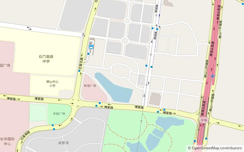 shishan foshan location map