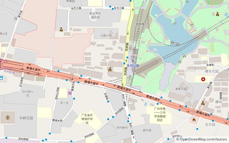 Tianhe location map